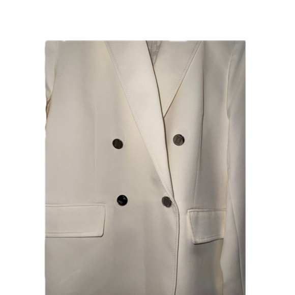 KARL LAGERFELD PARIS  NWT Double-Breasted Blazer - Picture 8 of 9